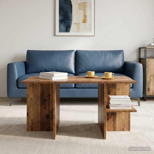 ARDEBO.de - Couchtisch Altholz 87 x 50 x 45 cm Holzwerkstoff