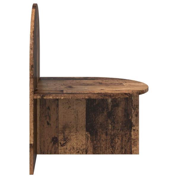 Nachttisch Altholz 48 x 49 x 65 cm Holzwerkstoff