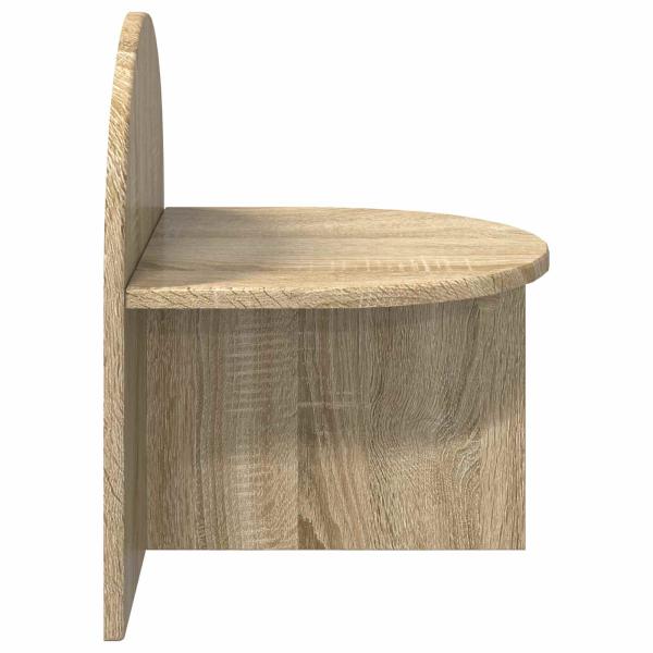 Nachttisch Sonoma-Eiche 40 x 35,5 x 45,5 cm Holzwerkstoff