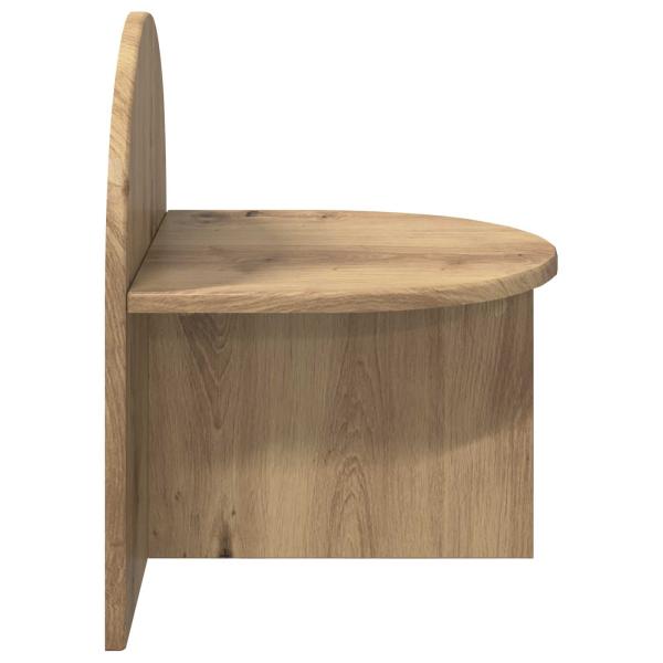 Nachttisch Artisan-Eiche 40 x 35,5 x 45,5 cm Holzwerkstoff