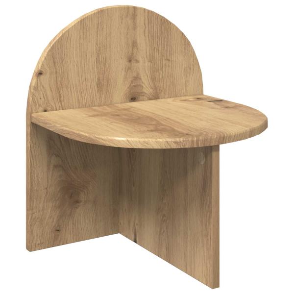 Nachttisch 2 stk. Artisan-Eiche 40 x 35,5 x 45,5 cm