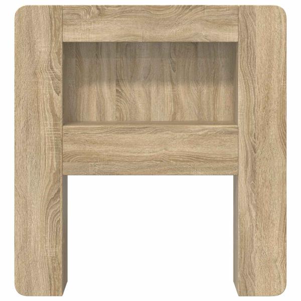 Kopfteil-Schrank mit Speicher Sonoma-Eiche Holzwerkstoff
