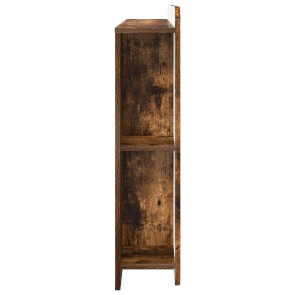 Kopfteil-Schrank mit Speicher Geräucherte Eiche Holzwerkstoff