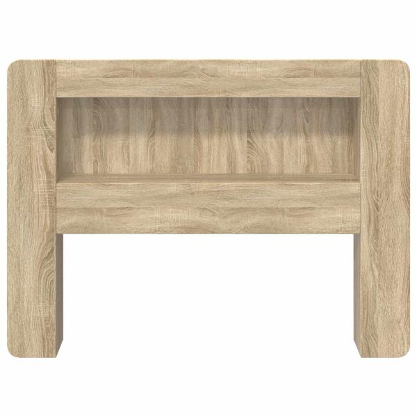 Kopfteil-Schrank mit Speicher Sonoma-Eiche Holzwerkstoff