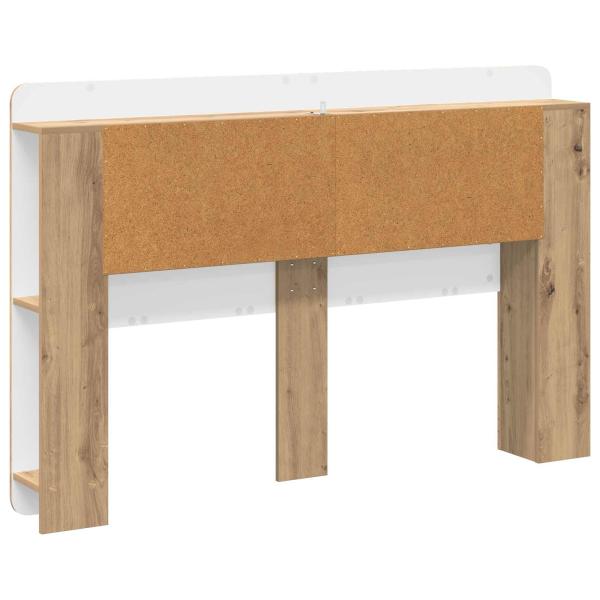Kopfteil-Schrank Artisan-Eiche 140 cm Holzwerkstoff