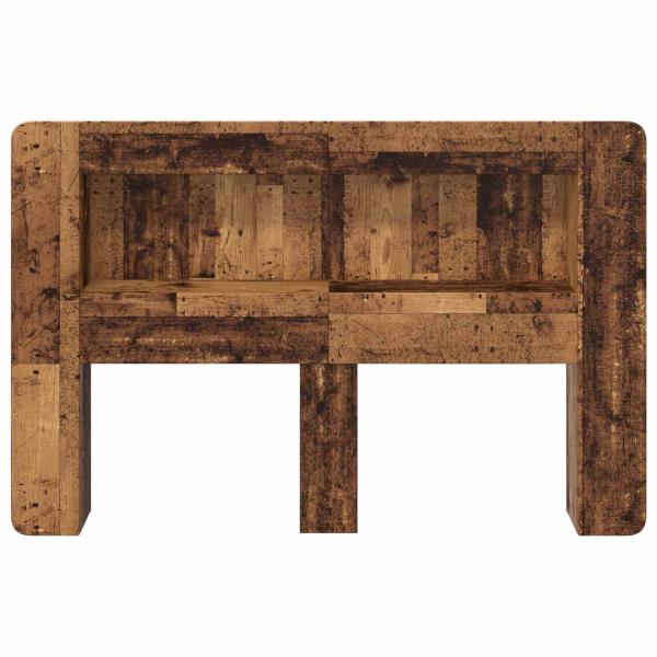 Kopfteil-Schrank mit Speicher Altholz Holzwerkstoff