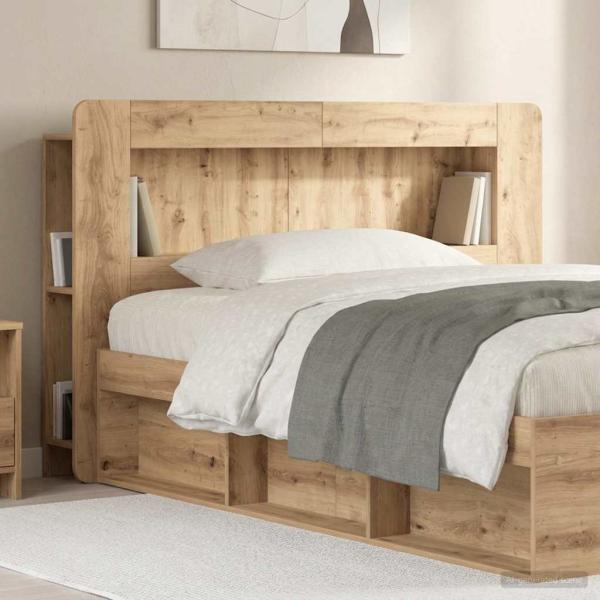 Kopfteil-Schrank Artisan-Eiche 160 cm Holzwerkstoff