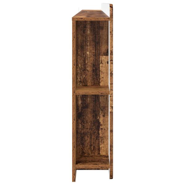 Kopfteil-Schrank mit Speicher Altholz Holzwerkstoff