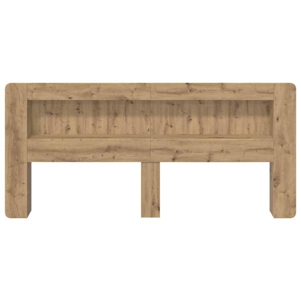 Kopfteil-Schrank Artisan-Eiche 180 cm Holzwerkstoff