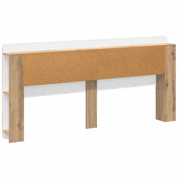 Kopfteil-Schrank Artisan-Eiche 180 cm Holzwerkstoff