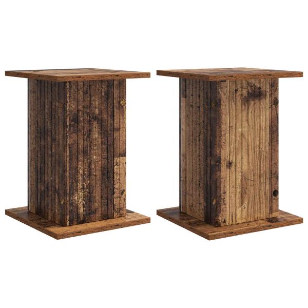 Pflanzenständer 2 stk. Altholz 30,5 x 30 x 43 cm Holzwerkstoff