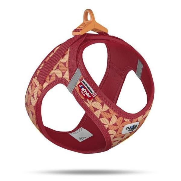ARDEBO.de Curli Clasp Vest Geschirr LE26 SemiCircle Rot M