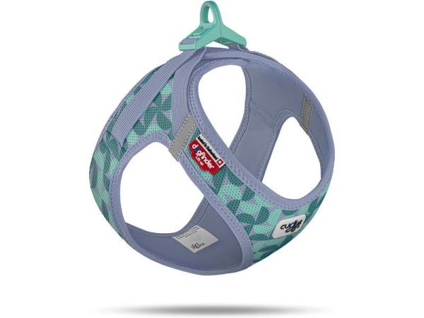 ARDEBO.de Curli Clasp Vest Geschirr LE26 SemiCircle Blau 2XS