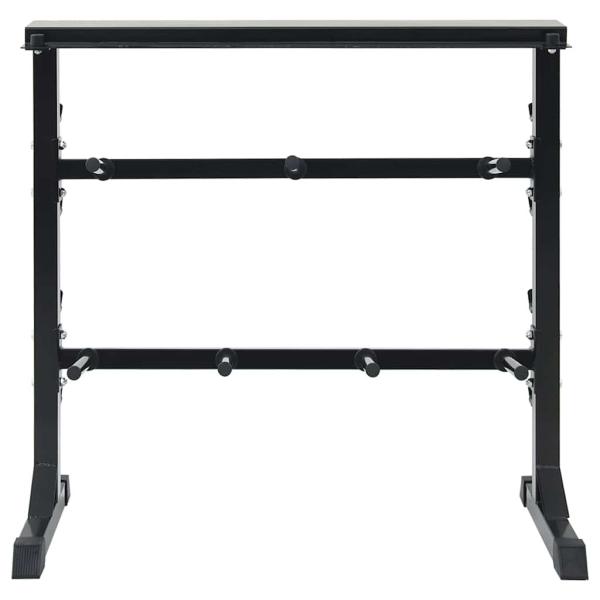 Hantel Rack Schwarz 99 x 45 x 95,5 cm Pulverbeschichteter Stahl