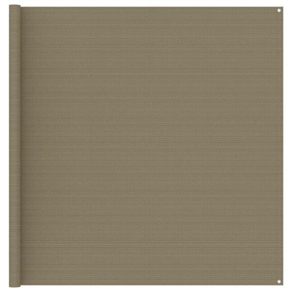 Zeltteppich 200x300 cm Taupe