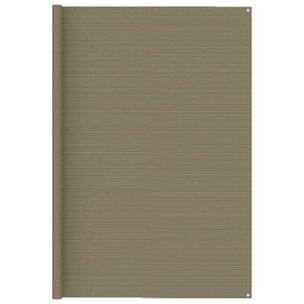 Zeltteppich 250x400 cm Taupe