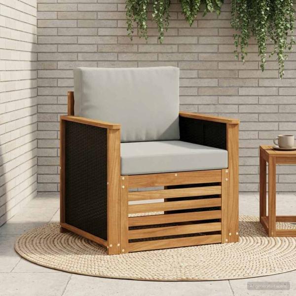 ARDEBO.de - Outdoor Mittelsofa Natur