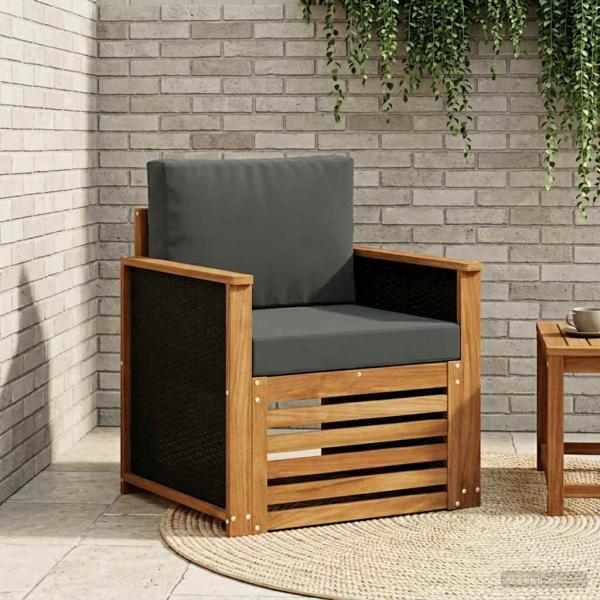 ARDEBO.de - Outdoor Mittelsofa Natur