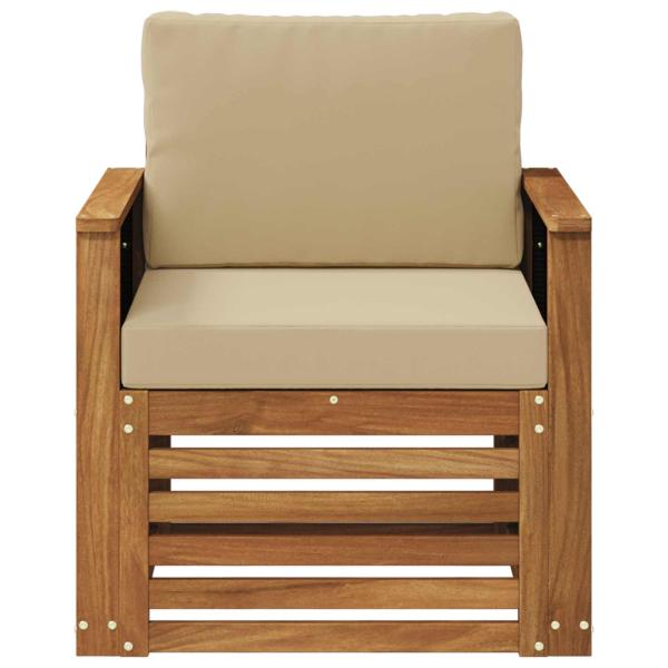 Outdoor Mittelsofa Natur