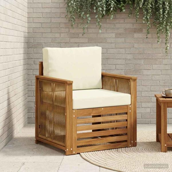 ARDEBO.de - Outdoor Mittelsofa Natur