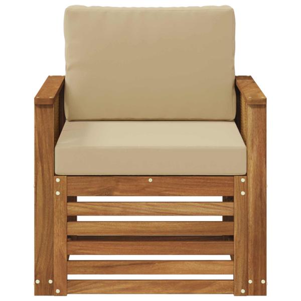 Outdoor Mittelsofa Natur