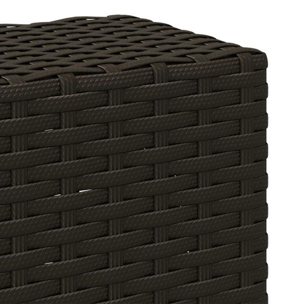 Outdoor Mittelsofa Massivholz Akazie Natur