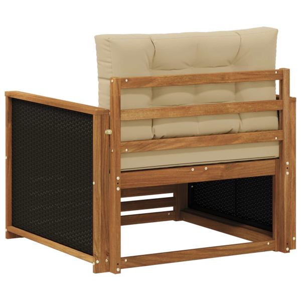 Outdoor Mittelsofa Natur