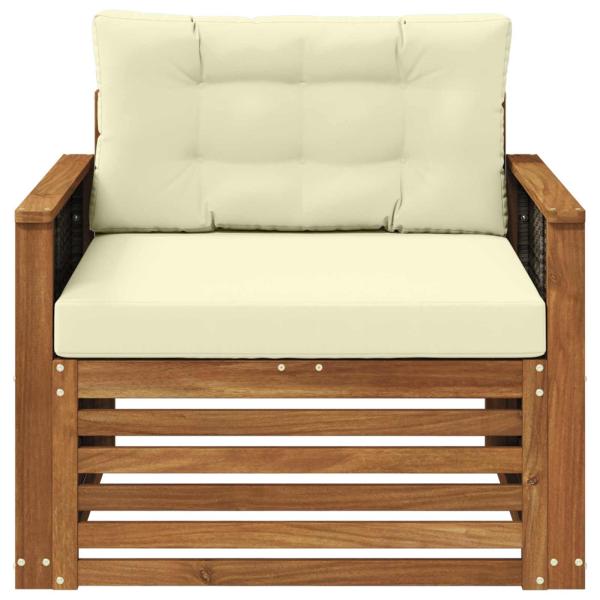 Outdoor Mittelsofa Natur