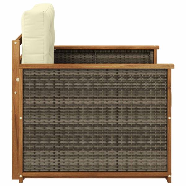 Outdoor Mittelsofa Natur