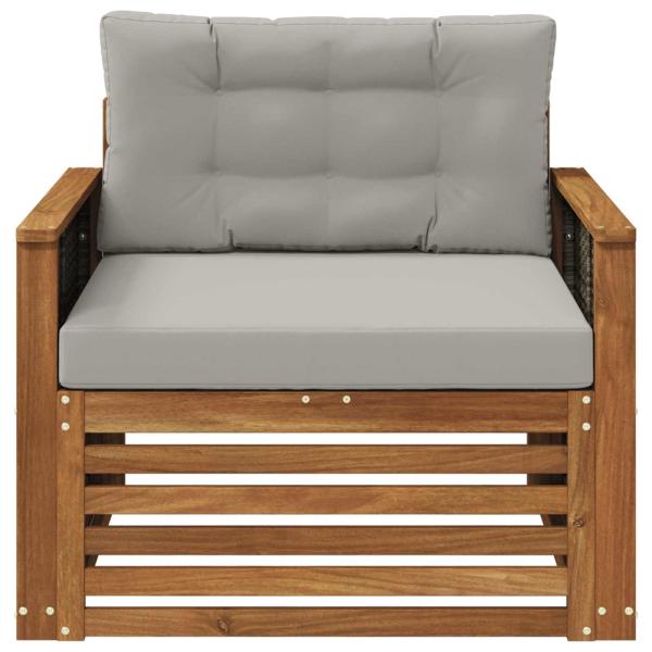 Outdoor Mittelsofa Natur