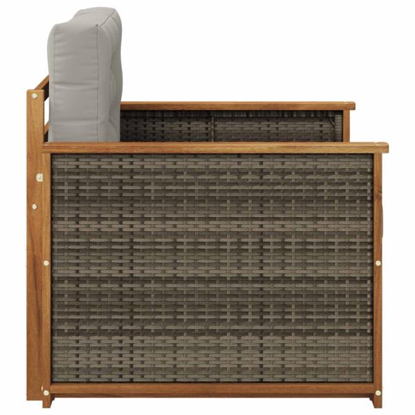 Outdoor Mittelsofa Natur