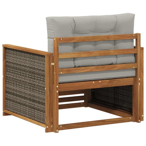 Outdoor Mittelsofa Natur