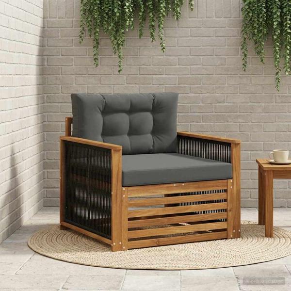 ARDEBO.de - Outdoor Mittelsofa Natur