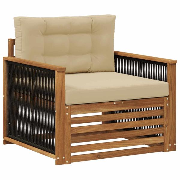 Outdoor Mittelsofa Natur