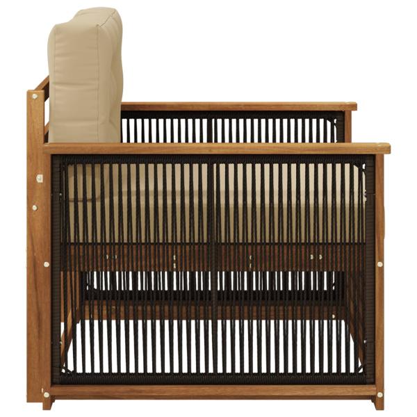 Outdoor Mittelsofa Natur