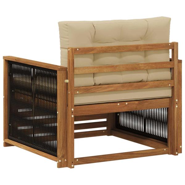 Outdoor Mittelsofa Natur