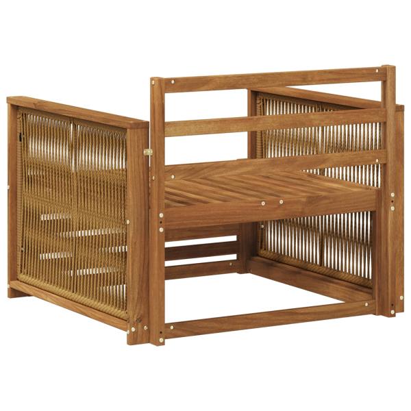 Outdoor Mittelsofa Natur