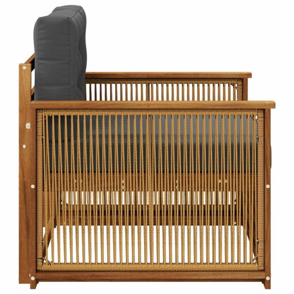 Outdoor Mittelsofa Natur