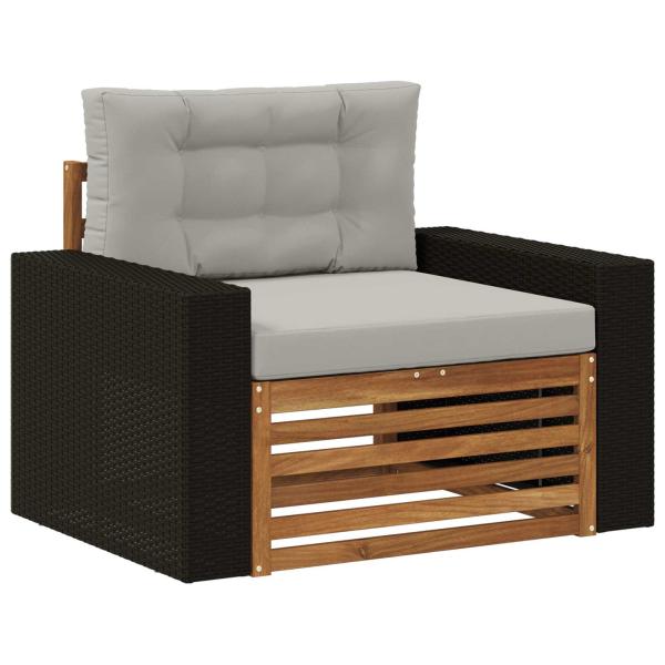 Outdoor Mittelsofa Natur