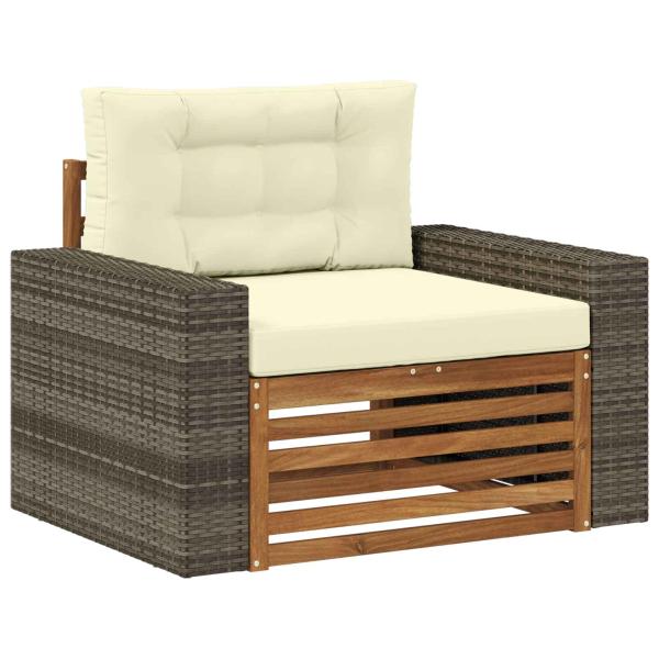 Outdoor Mittelsofa Natur