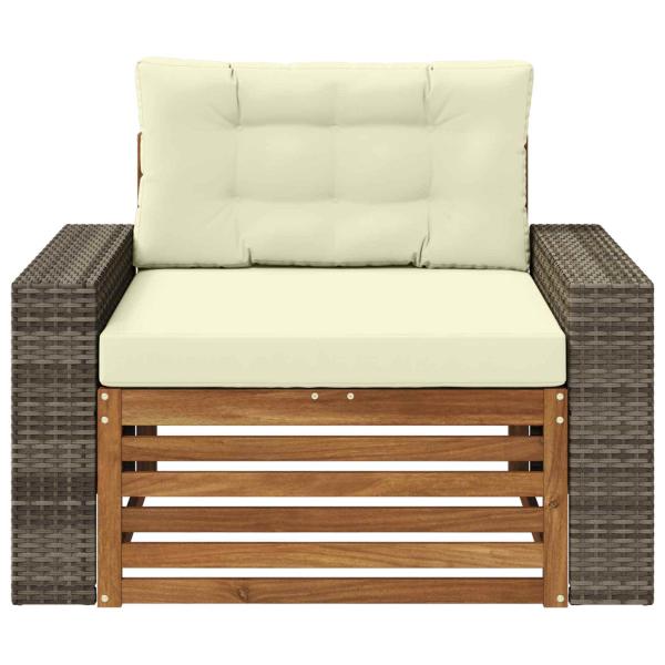 Outdoor Mittelsofa Natur
