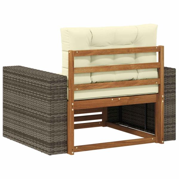 Outdoor Mittelsofa Natur