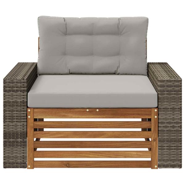 Outdoor Mittelsofa Natur