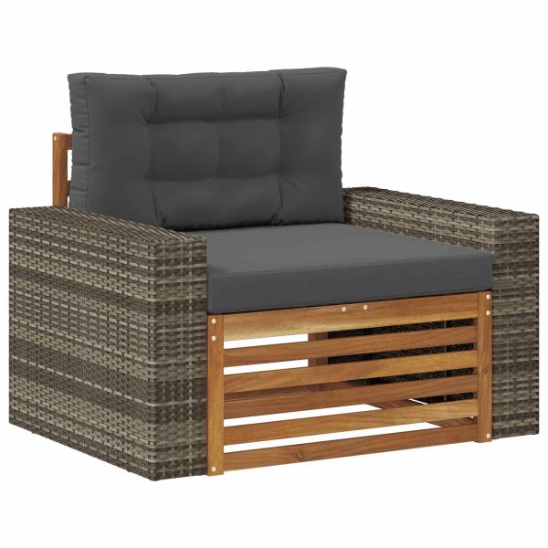 Outdoor Mittelsofa Natur