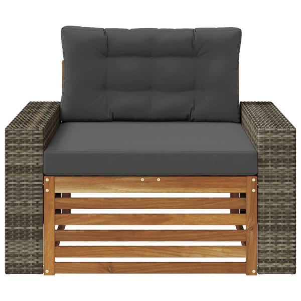 Outdoor Mittelsofa Natur