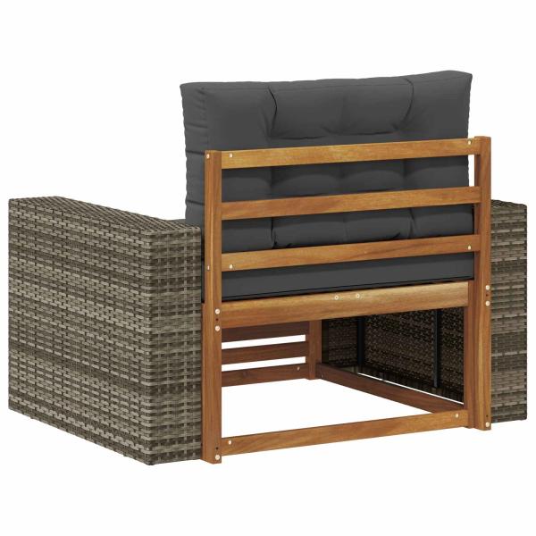 Outdoor Mittelsofa Natur
