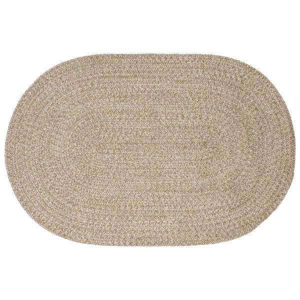 ARDEBO.de - Bereichsteppiche Weiß 122 x 183 cm Jute