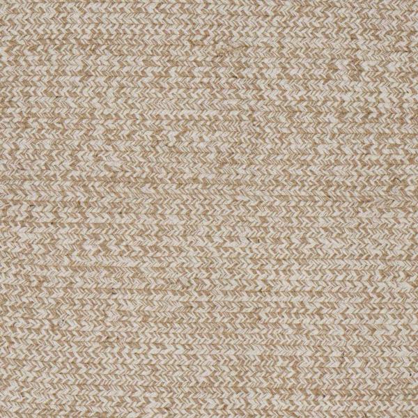 Bereichsteppich Weiß 205 x 305 cm Jute