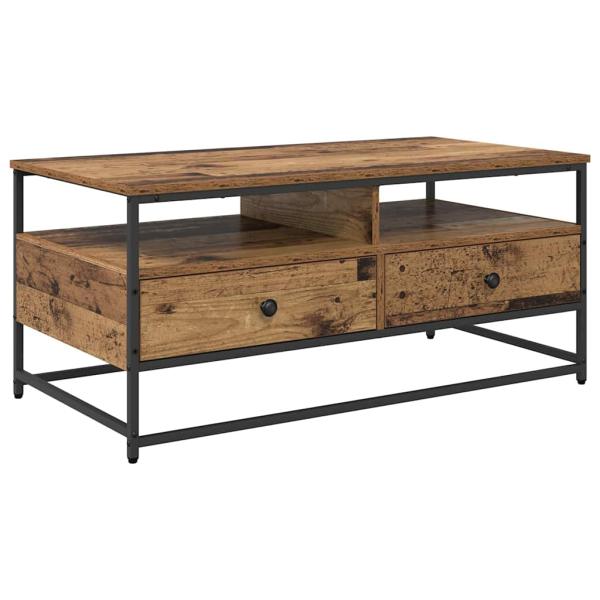Couchtisch Altholz 100 x 51 x 45 cm Holzwerkstoff