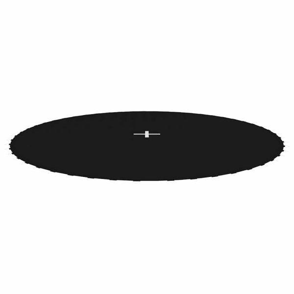 Sprungtuch Schwarz für 3,05 m Runde Trampoline